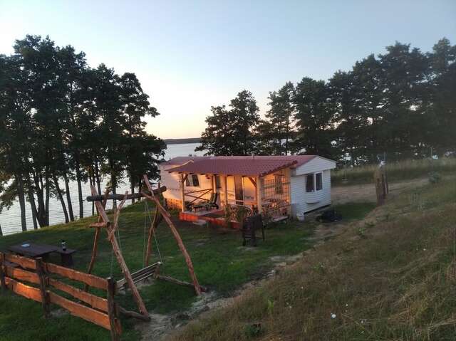 Кемпинги Domek letniskowy Jeziorowskie-16